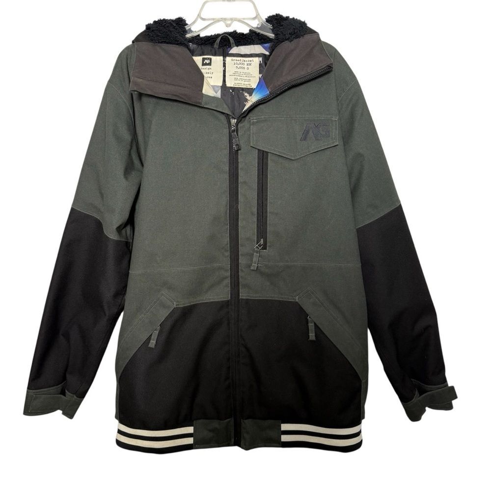 Analog AG Burton Greed Snowboard Ski Jacket Winter Snow‎ Coat Mens Large